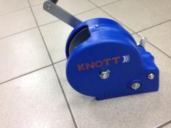 Таль ручная г/п 450 кг трос/крюк/пласт.корпус
