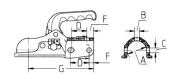 Головка сцепная K 35C N3 d=60 гор